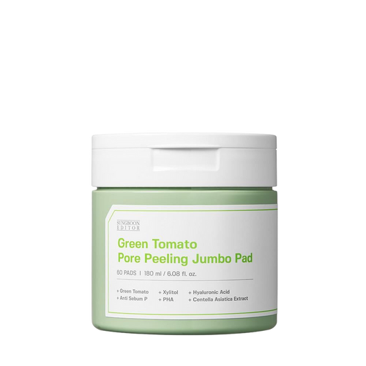 [SUNGBOON EDITOR] Green Tomato Pore Peeling Jumbo Pad 60 Sheets-Luxiface.com