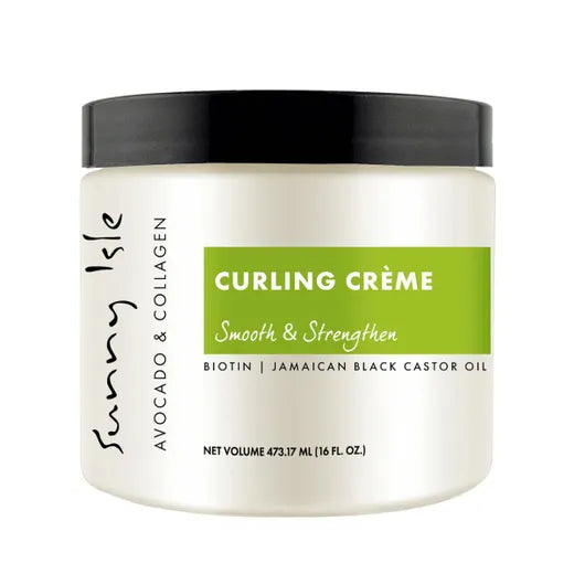 Sunny Isle Avocado and Collagen Curling Crème 473ml