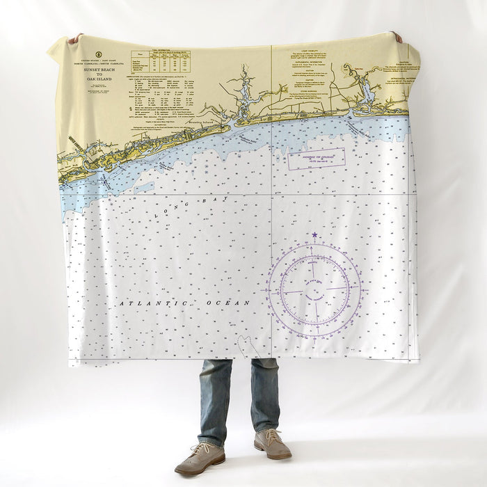 Sunset Beach, NC Blanket - Maritime Tribes USABlanket