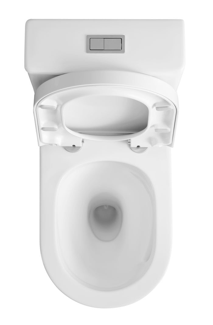 Sylea Tornado Flush Back To Wall Rimless Toilet Suite 655*380*860mm