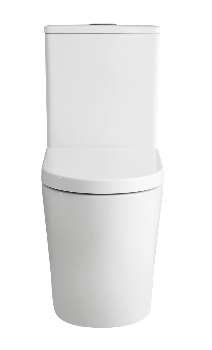 Sylea Tornado Flush Back To Wall Rimless Toilet Suite 655*380*860mm