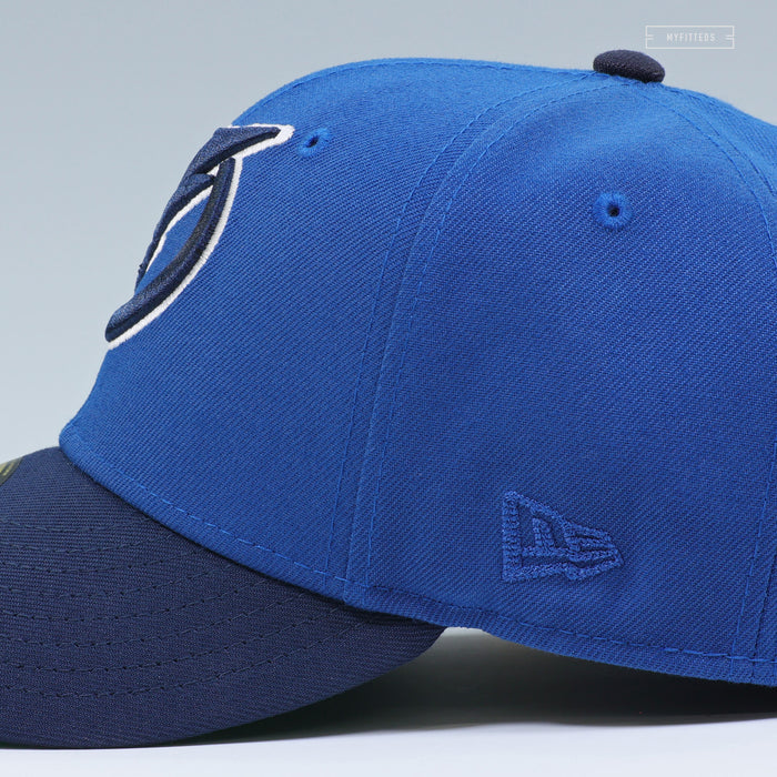 TAMPA BAY LIGHTNING NHL WHAT'S OLD IS NEW SEASHORE SLATE NEW ERA FITTED CAP