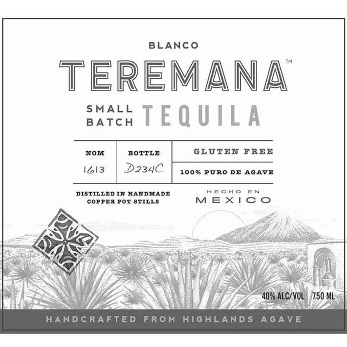 Teremana Tequila Blanco Tequila Teremana Tequila
