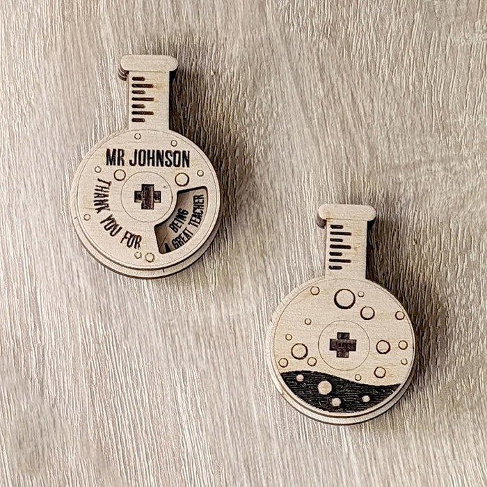Test Tube - Gift Card For Teacher - Glowforge