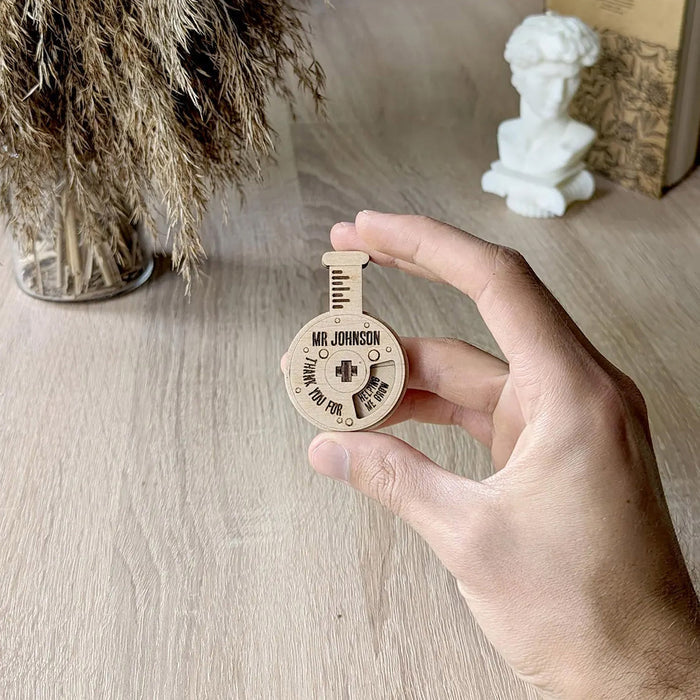 Test Tube - Gift Card For Teacher - Glowforge