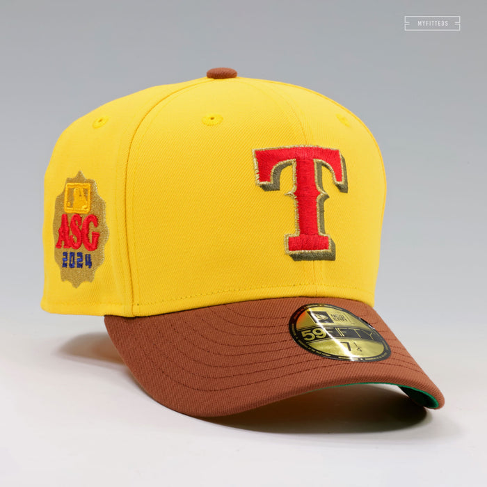 TEXAS RANGERS 2024 MLB ALL-STAR GAME TOBLERONE INSPIRED NEW ERA FITTED CAP