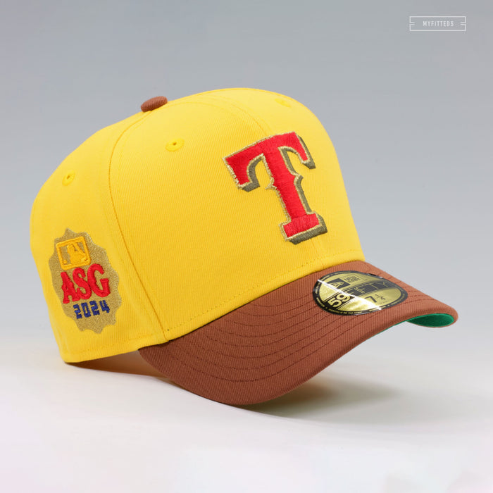 TEXAS RANGERS 2024 MLB ALL-STAR GAME TOBLERONE INSPIRED NEW ERA FITTED CAP