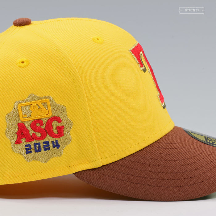 TEXAS RANGERS 2024 MLB ALL-STAR GAME TOBLERONE INSPIRED NEW ERA FITTED CAP