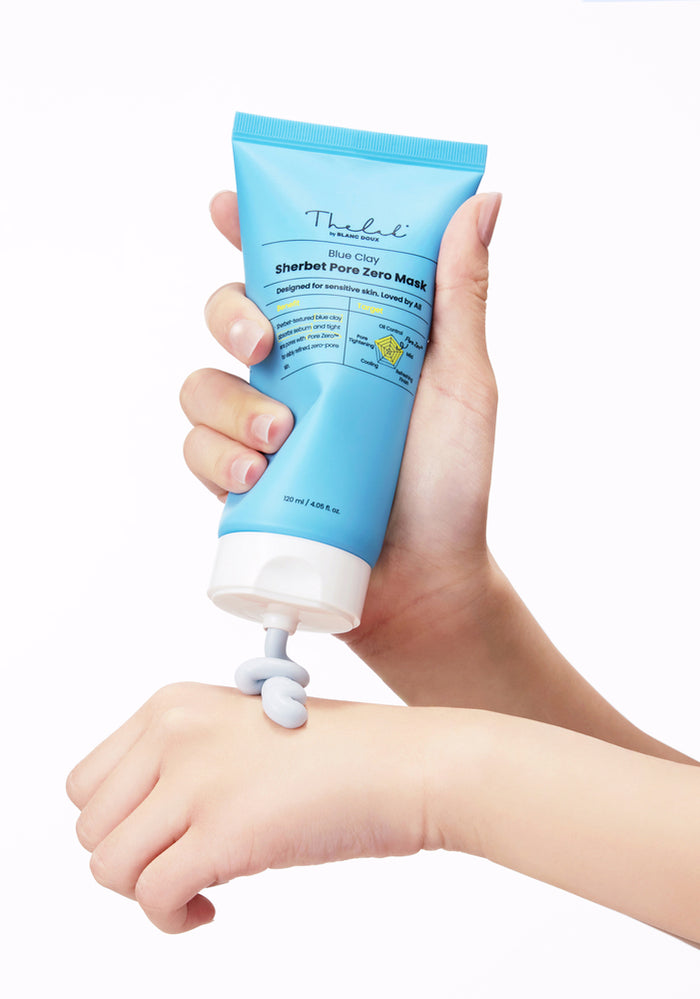 [THE LAB By BLANC DOUX] BlueClay Sherbet Pore Zero Mask 120ml