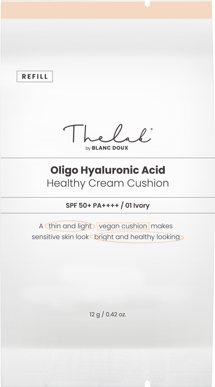 [THE LAB By BLANC DOUX] Oligo Hyaluronic Acid Healthy Cream Cushion Refill - 2 Colors