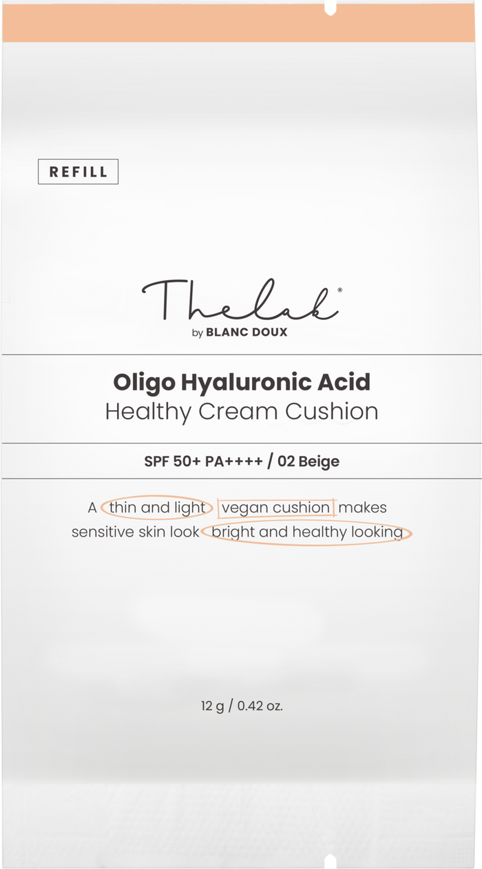 [THE LAB By BLANC DOUX] Oligo Hyaluronic Acid Healthy Cream Cushion Refill - 2 Colors
