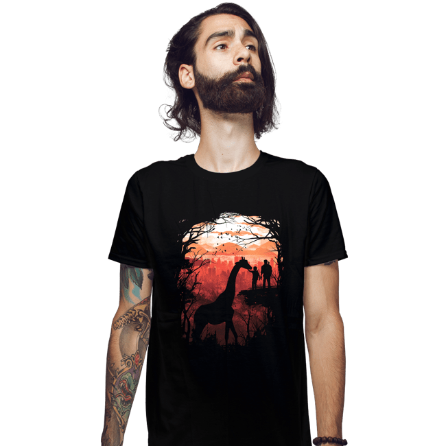 Daily_Deal_Shirts Fitted Shirts, Mens / Small / Black The Last Sunset