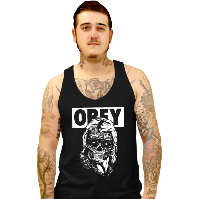 Tank Top, Unisex / Small / Black