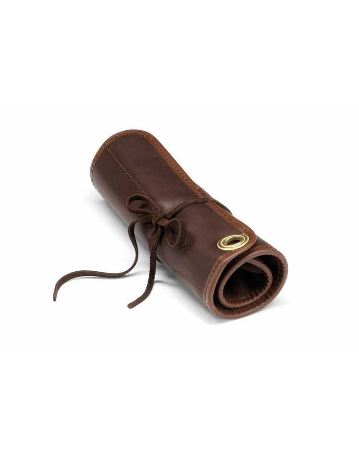 Leather roll for seven razors