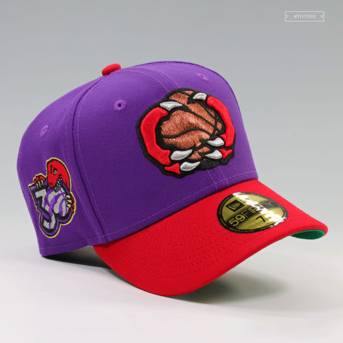 TORONTO RAPTORS 30TH ANNIVERSARY VINCE CARTER ERA PRIMARY JERSEY INSPIRED NEW ERA CAP