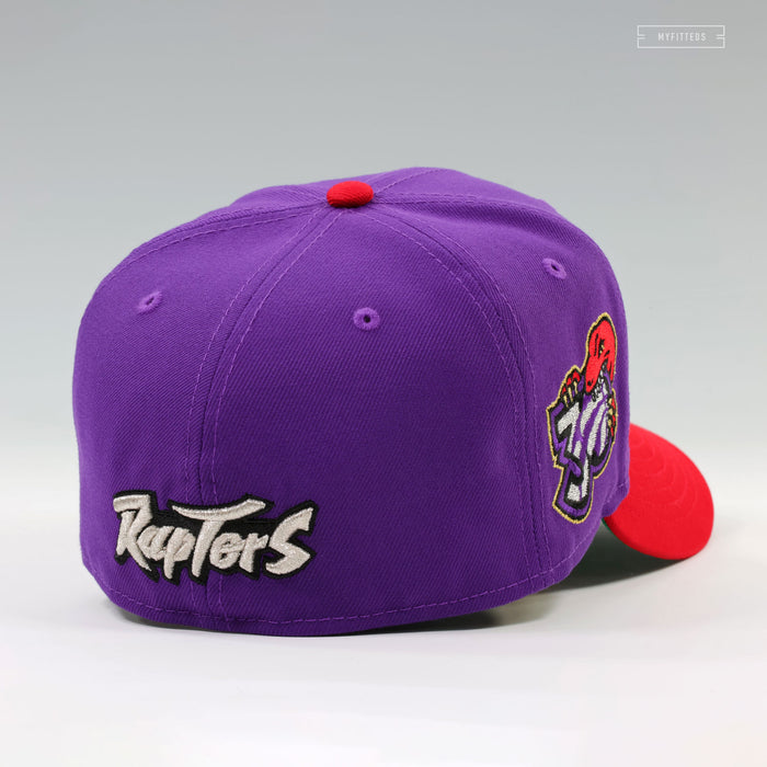 TORONTO RAPTORS 30TH ANNIVERSARY VINCE CARTER ERA PRIMARY JERSEY INSPIRED NEW ERA CAP
