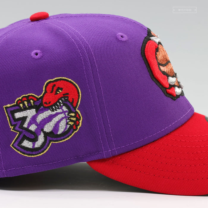 TORONTO RAPTORS 30TH ANNIVERSARY VINCE CARTER ERA PRIMARY JERSEY INSPIRED NEW ERA CAP