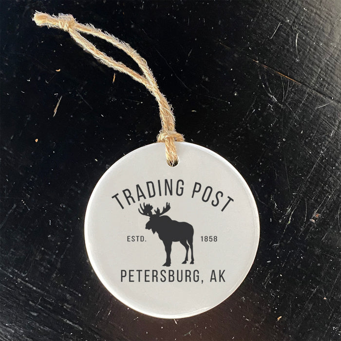 Trading Post w/ City, State - Custom Ornament