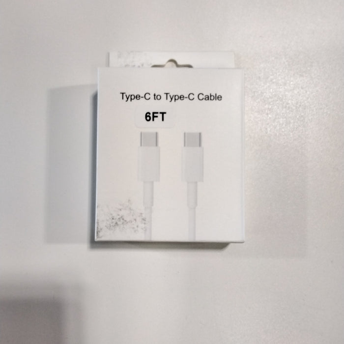 TYPE C TO TYPE CABLE 6FT