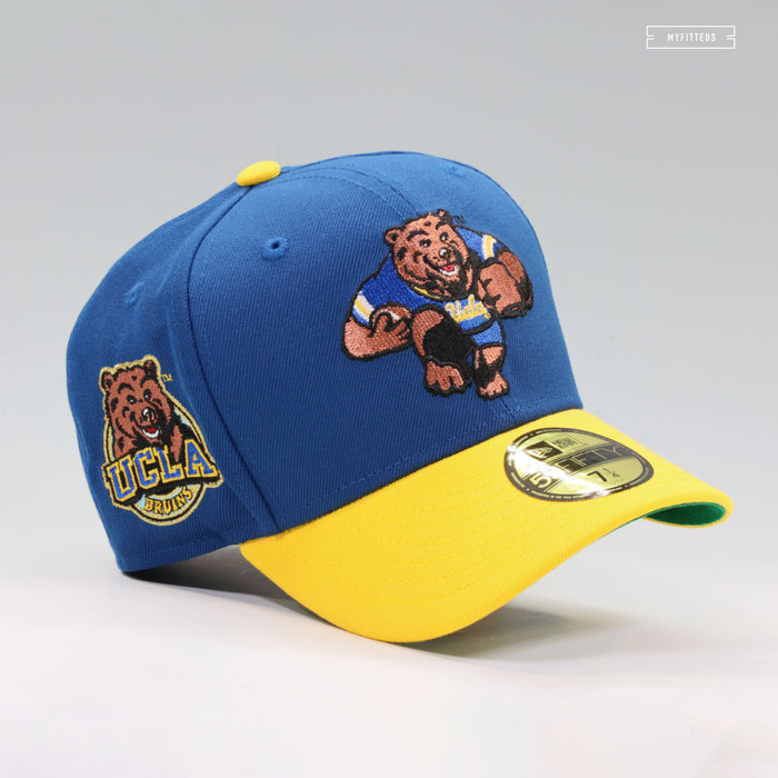 UCLA BRUINS FOOTBALL NCAA NIKE DUNK INSPIRED NEW ERA FITTED CAP