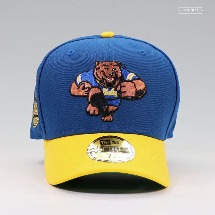 UCLA BRUINS FOOTBALL NCAA NIKE DUNK INSPIRED NEW ERA FITTED CAP