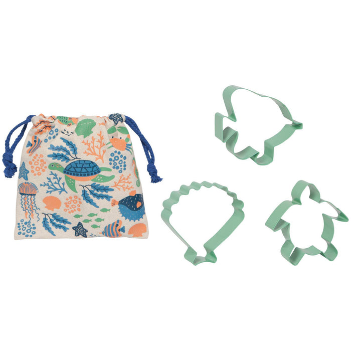 Under the Sea Cookie Cutters Set of 3