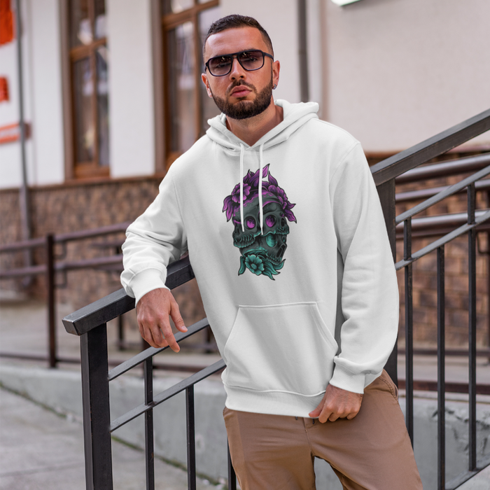 Urmaker Skull Flower Hoodie