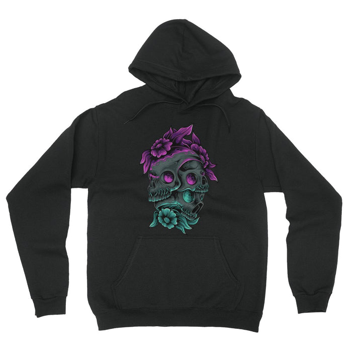 Urmaker Skull Flower Hoodie