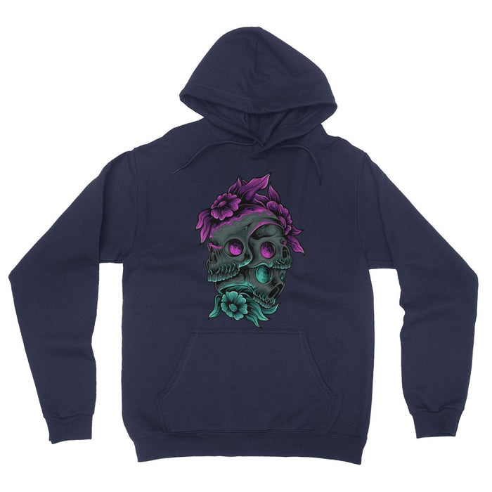 Urmaker Skull Flower Hoodie