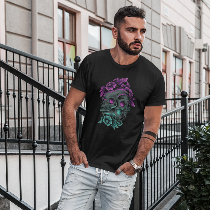 Urmaker Skull Flower Shirt