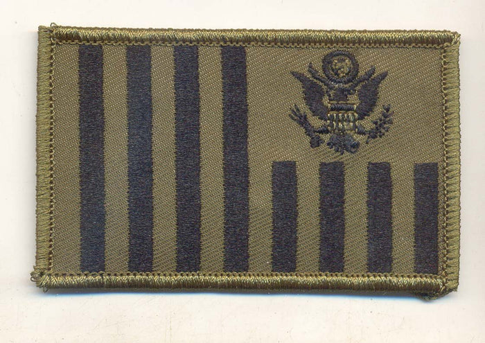 OD Green / With Hook and Loop / Right Shoulder