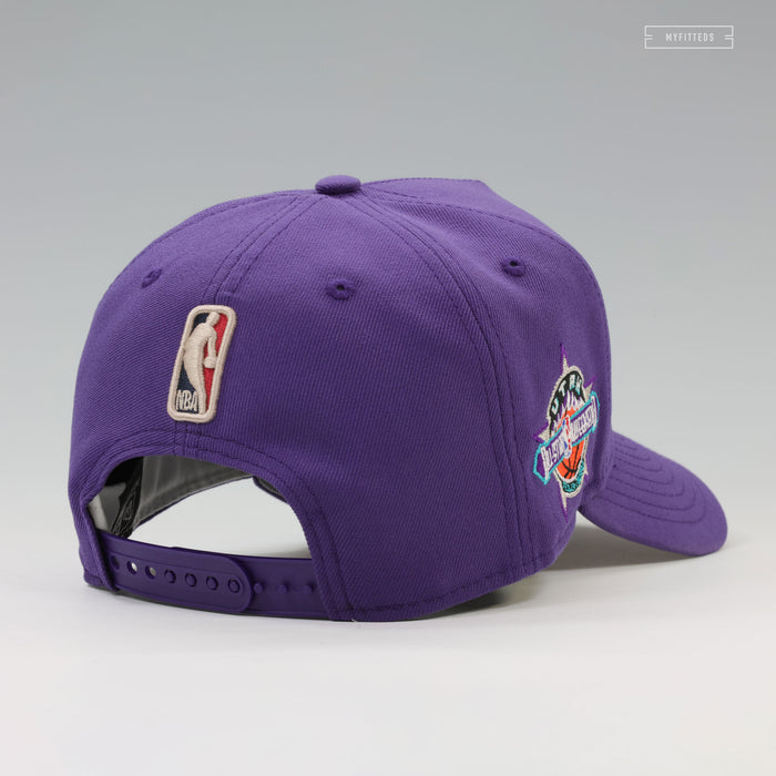 UTAH JAZZ 1993 NBA ALL-STAR GAME NBA HWC 9FIFTY A-FRAME NEW ERA SNAPBACK HAT