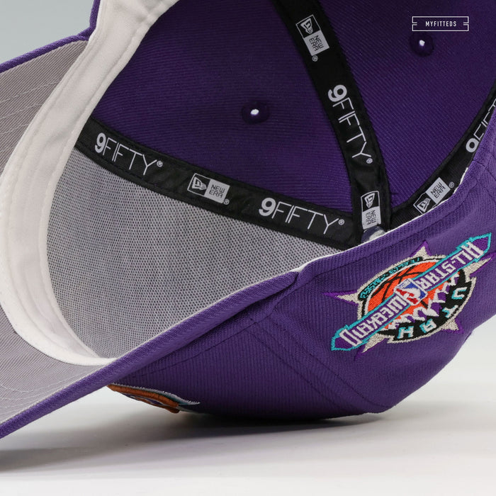UTAH JAZZ 1993 NBA ALL-STAR GAME NBA HWC 9FIFTY A-FRAME NEW ERA SNAPBACK HAT
