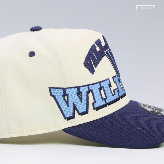 VILLANOVA WILDCATS MARCH MADNESS OVERSIZED 9FIFTY A-FRAME NEW ERA SNAPBACK HAT