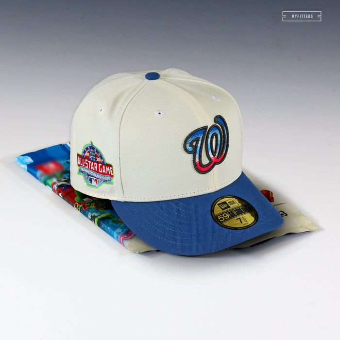 WASHINGTON NATIONALS 2018 ALL STAR GAME SUPER MARIO WONDER CARDS INSPIRED NEW ERA FITTED HAT