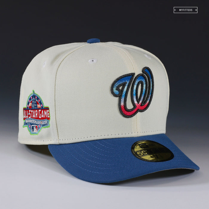 WASHINGTON NATIONALS 2018 ALL STAR GAME SUPER MARIO WONDER CARDS INSPIRED NEW ERA FITTED HAT