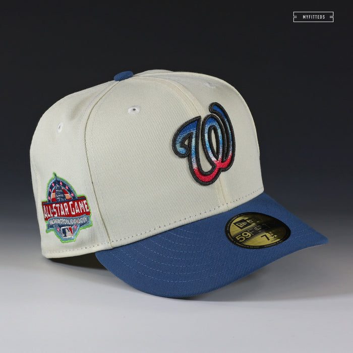 WASHINGTON NATIONALS 2018 ALL STAR GAME SUPER MARIO WONDER CARDS INSPIRED NEW ERA FITTED HAT