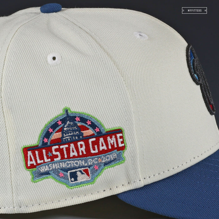 WASHINGTON NATIONALS 2018 ALL STAR GAME SUPER MARIO WONDER CARDS INSPIRED NEW ERA FITTED HAT