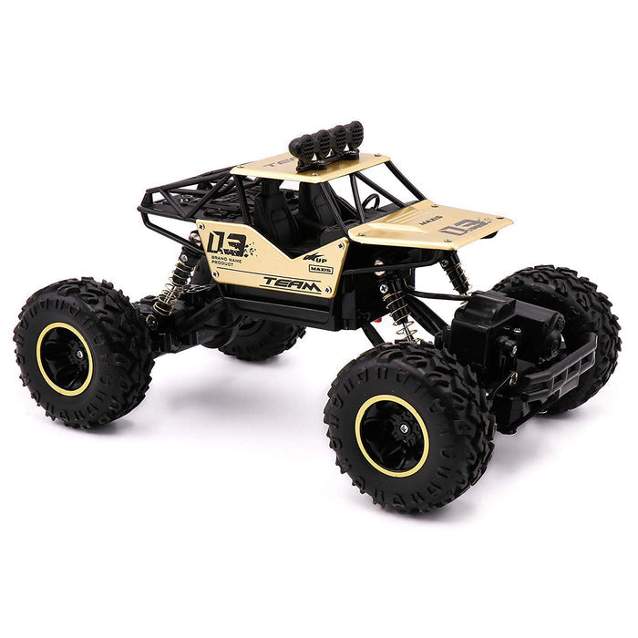 White Whale Metallic rock crawler vehicle buggy car 4 wd shaft drive high speed remote control monster off road truck