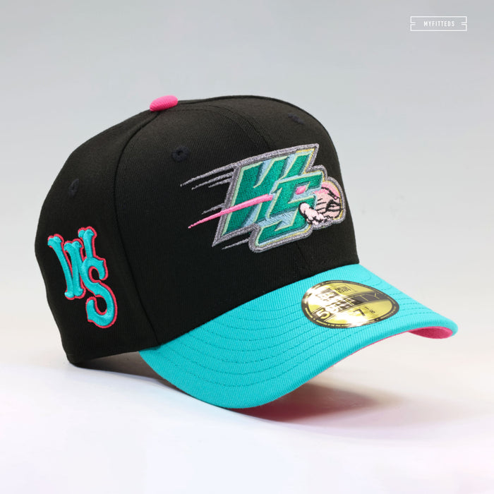WINSTON SALEM DASH "FLIGHTS" SOUTH BEACH PRE HEAT LEBRON VIII INSPIRED NEW ERA FITTED CAP