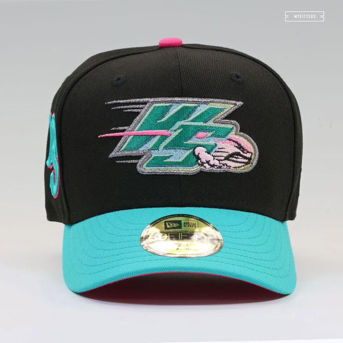 WINSTON SALEM DASH "FLIGHTS" SOUTH BEACH PRE HEAT LEBRON VIII INSPIRED NEW ERA FITTED CAP