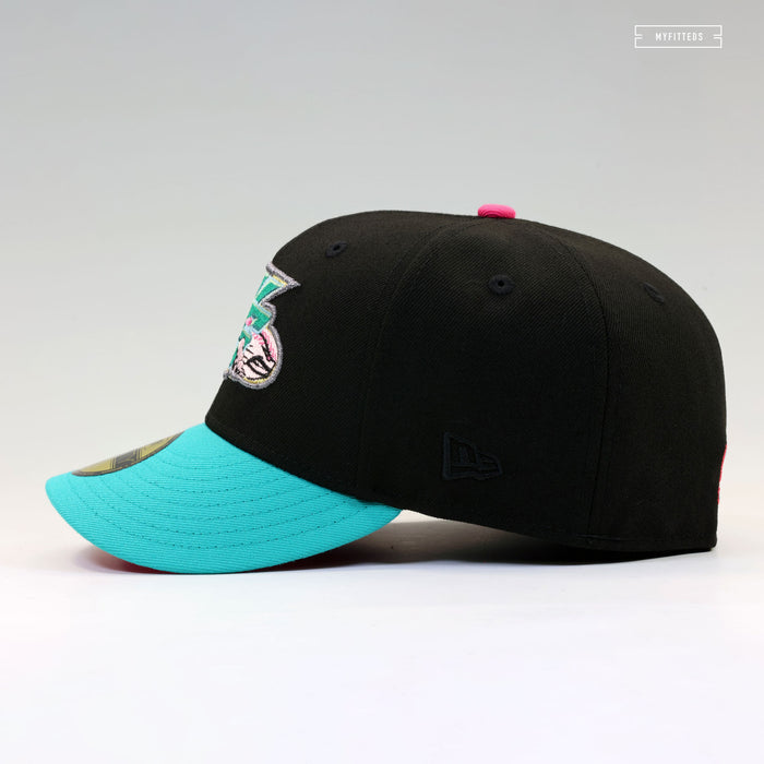 WINSTON SALEM DASH "FLIGHTS" SOUTH BEACH PRE HEAT LEBRON VIII INSPIRED NEW ERA FITTED CAP