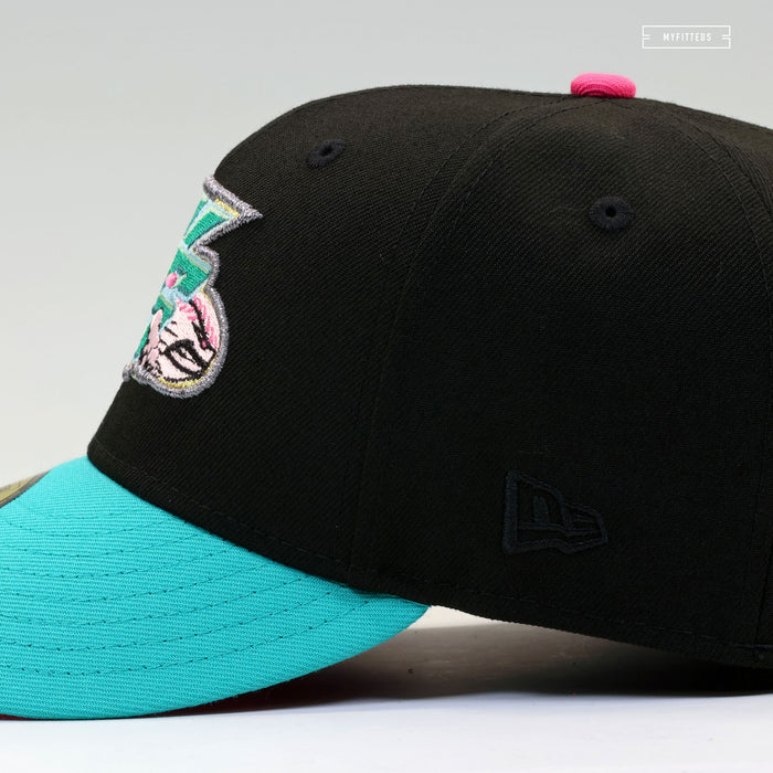 WINSTON SALEM DASH "FLIGHTS" SOUTH BEACH PRE HEAT LEBRON VIII INSPIRED NEW ERA FITTED CAP