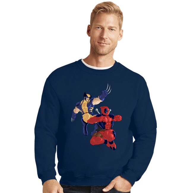 Crewneck Sweater, Unisex / Small / Navy
