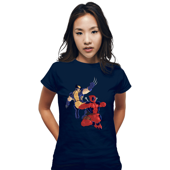 Fitted Shirts, Woman / Small / Navy