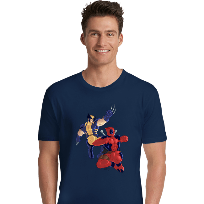 Premium Shirts, Unisex / Small / Navy