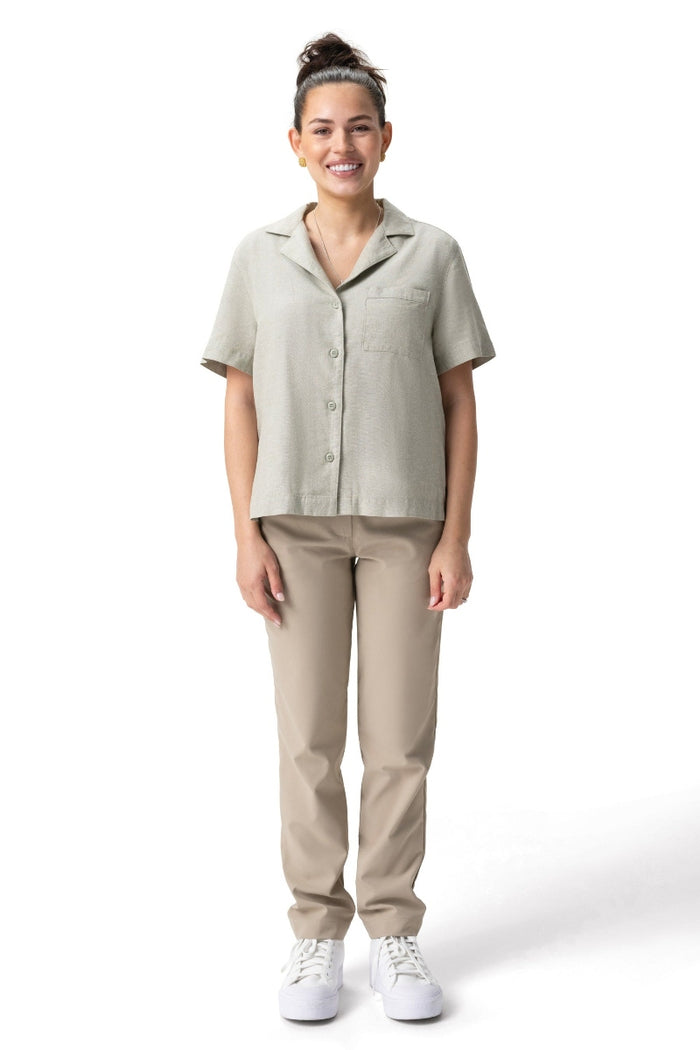 Chef Works Women’s Pismo Sage Camp Shirt