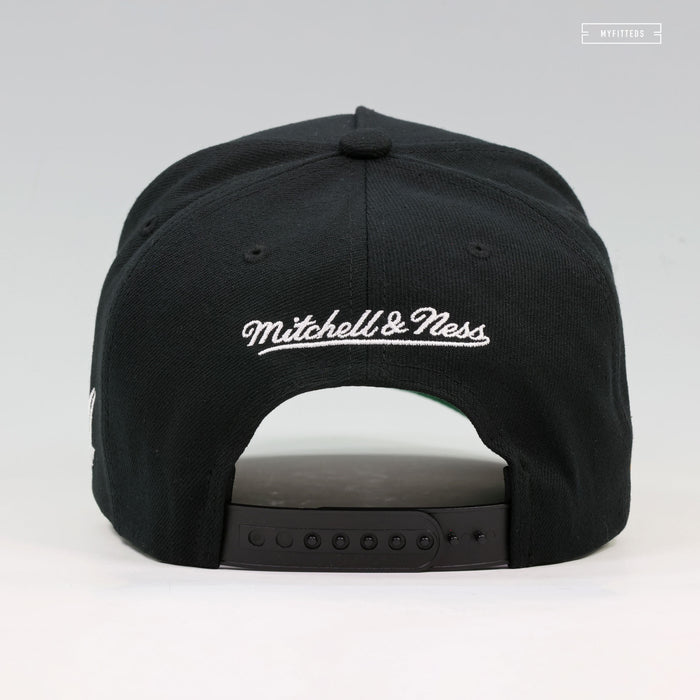 WWE HULKAMANIA RUNNIN' WILD PRO PINCH STRUCTURED MITCHELL & NESS SNAPBACK HAT