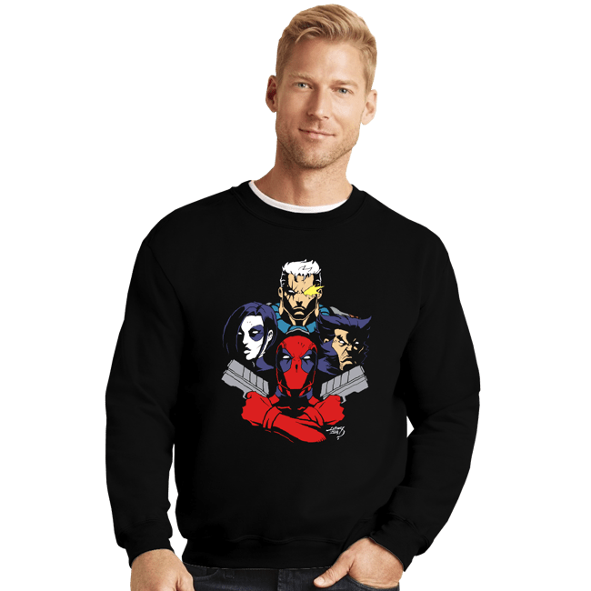 Crewneck Sweater, Unisex / Small / Black