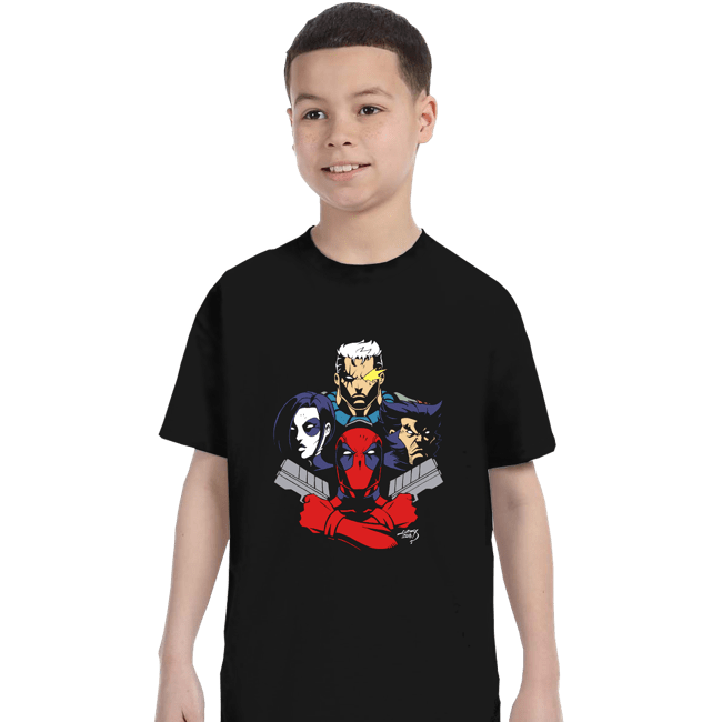 Secret_Shirts T-Shirts, Youth / XS / Black X-Force Rhapsody